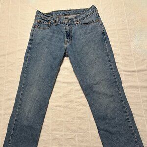 Levi's 511 Jeans 31x30 (Cropped Hem) Light Wash